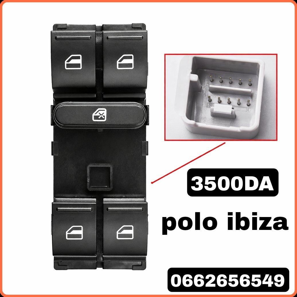 Bouton Lève-Vitre VW / SEAT